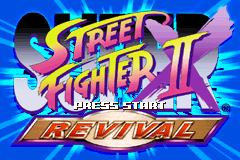 Super Street Fighter II X - Revival Title Screen